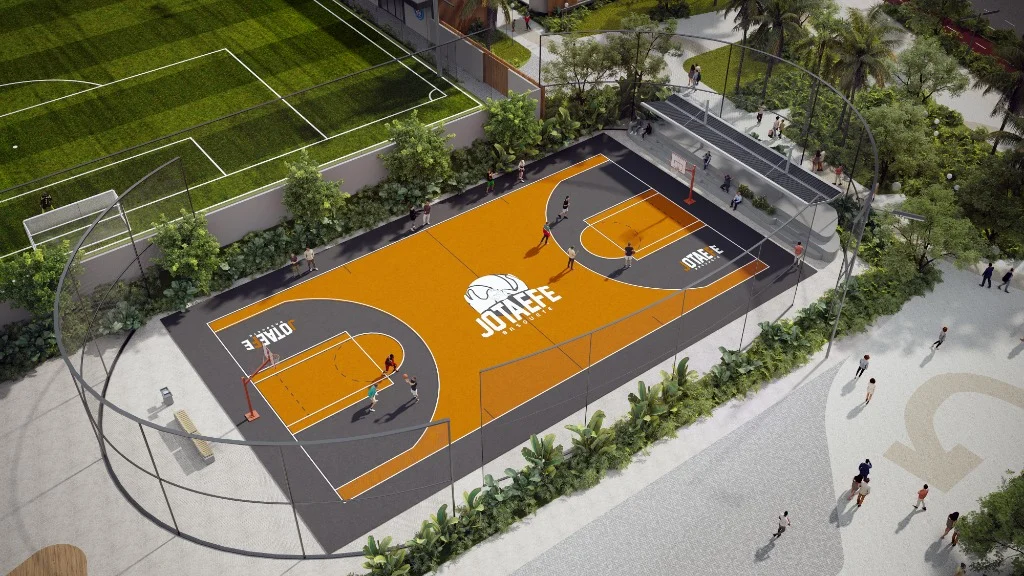 Quadra de Basquete JotaEfe - Bem-estar e Cotidiano