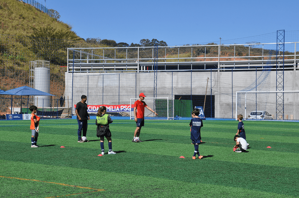 Foto da Galeria PSG ACADEMY JÁ ESTÁ EM OPERAÇÃO NO PASSEIO